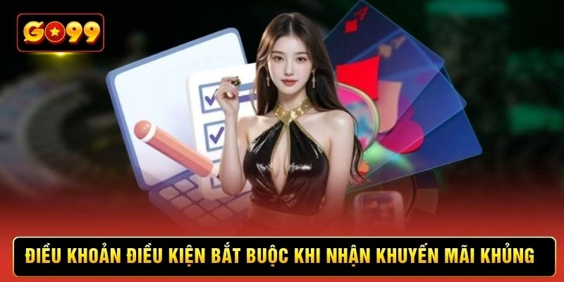Điều khoản điều kiện bắt buộc khi nhận khuyến mãi khủng