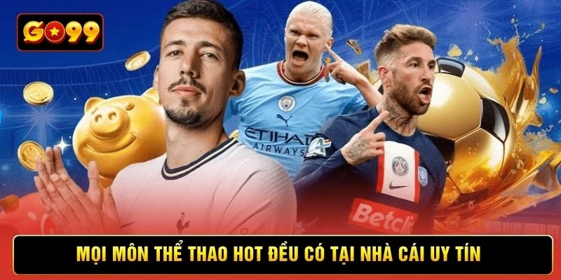 Mọi môn thể thao hot đều có tại nhà cái uy tín